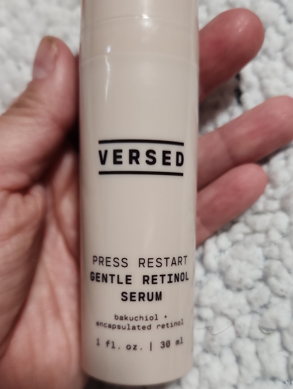 Versed Press Restart Gentle Retinol Serum - Cream